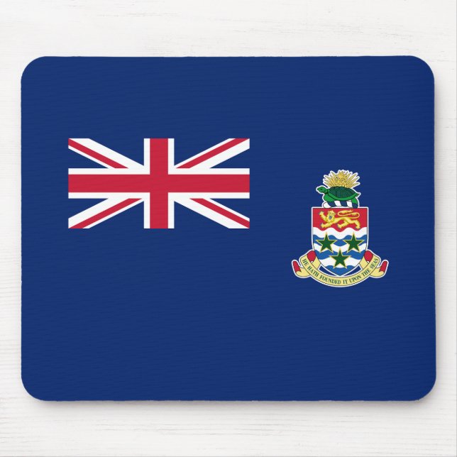 Caymanöarna Flagga Musmatta (Framsidan)