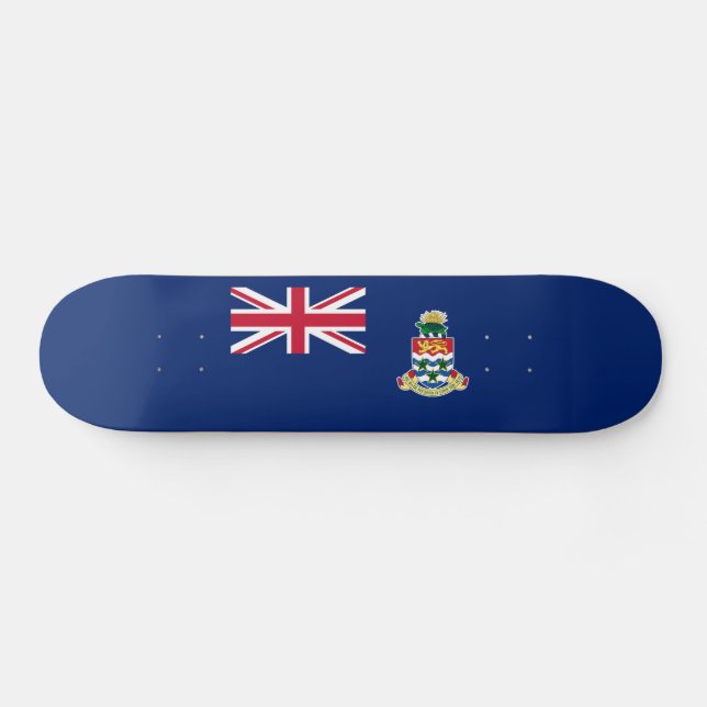 Caymanöarna Flagga Skateboard (Horz)