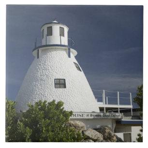 CAYMANÖARNA, GRAND CAYMAN, Frank Sound: Gammal Kakelplatta