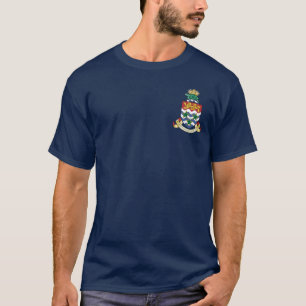 Caymanöarna jackar av arm - ficka t shirt