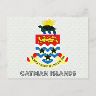 Caymanöarna Jackar om Arm Vykort