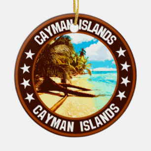 Caymanöarna Julgransprydnad Keramik