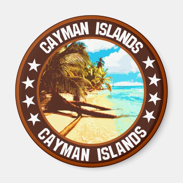 Caymanöarna Magnet (Framsidan)