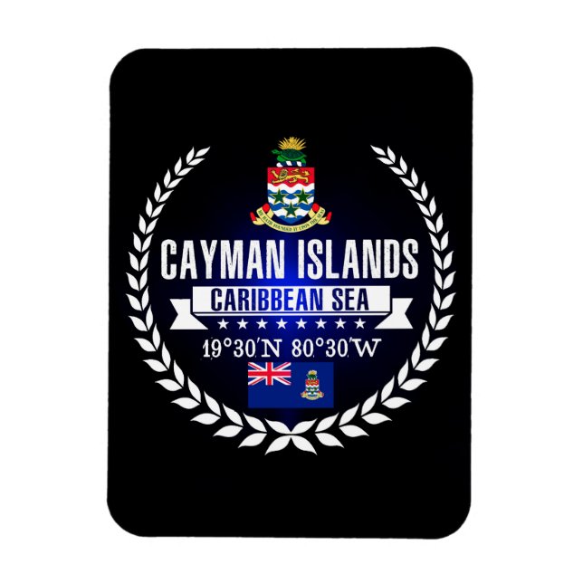 Caymanöarna Magnet (Vertikal)