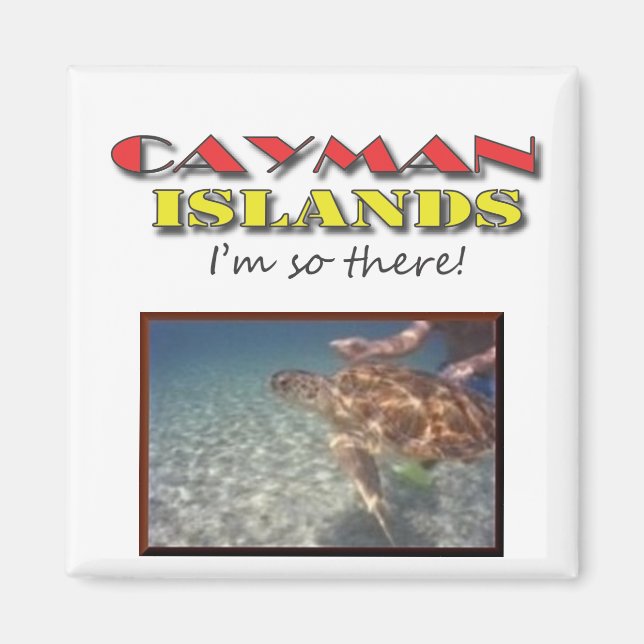 Caymanöarna magnet (Framsidan)