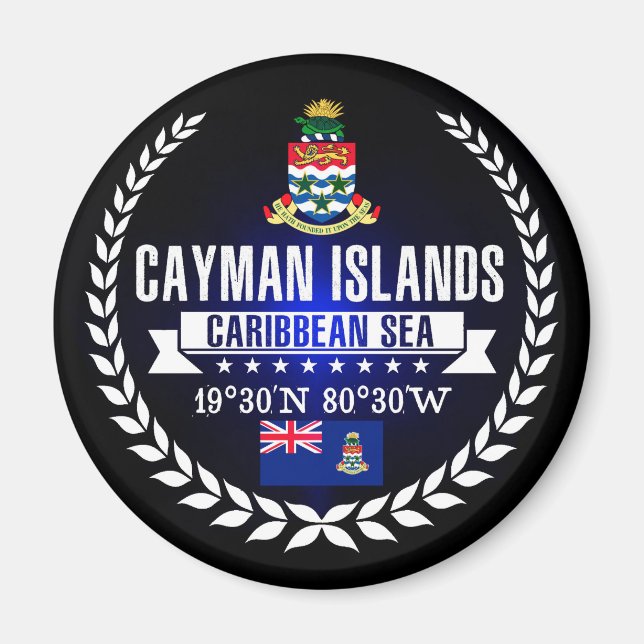 Caymanöarna Magnet (Framsidan)