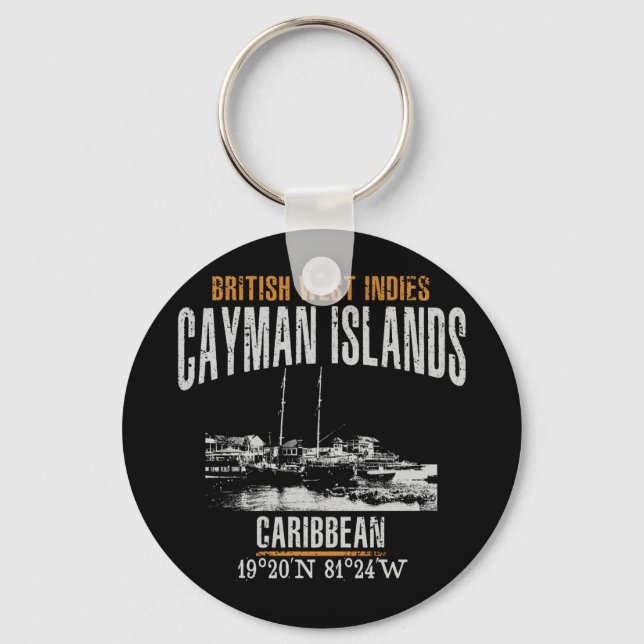 Caymanöarna Nyckelring (Framsida)