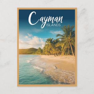 Caymanöarna Ocean Beach Vykort