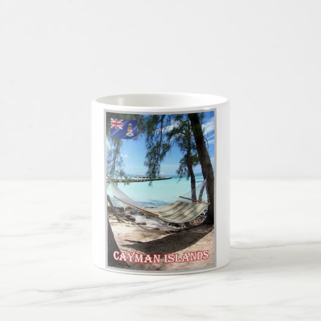 Caymanöarna - Rum Point - Panorama - Kaffemugg (Center)