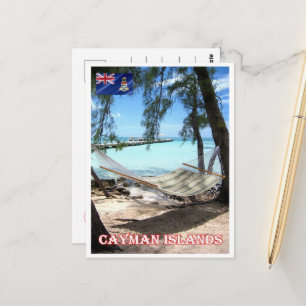 Caymanöarna - Rum Point - Panorama - Vykort