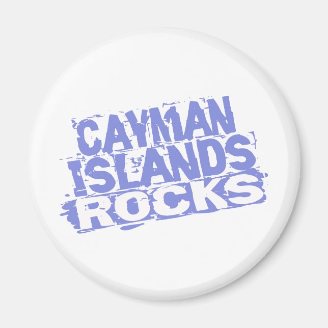 Caymanöarna Sten Magnet (Framsidan)