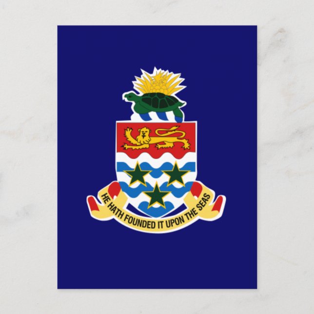 Caymanöarna Vykort (Framsida)