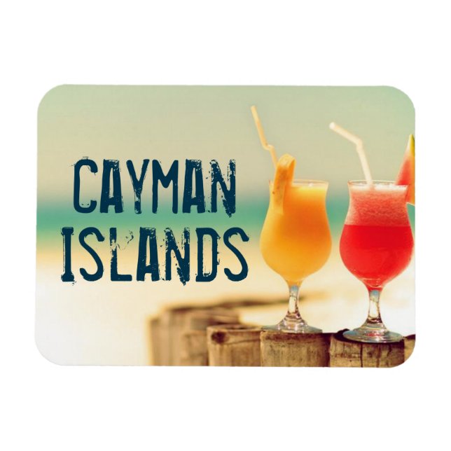 Caymanöarnas cocktails magnet (Horisontell)