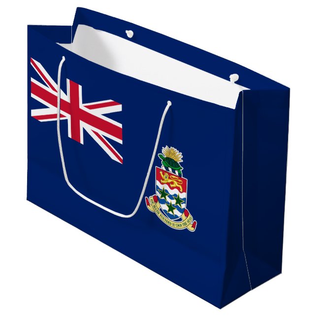 Caymanöarnas flagga (Framsidan Vinklad)