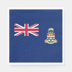 Caymanöarnas flagga pappersservett
