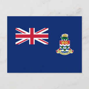 Caymanöarnas flagga vykort