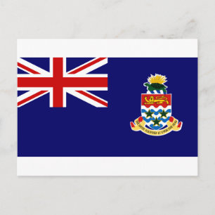 Caymanöarnas flagga vykort