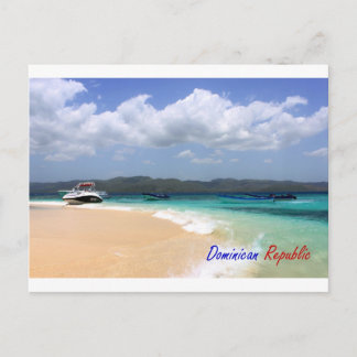 Cayo Arena Dominikanska republiken PostCard 4 Vykort