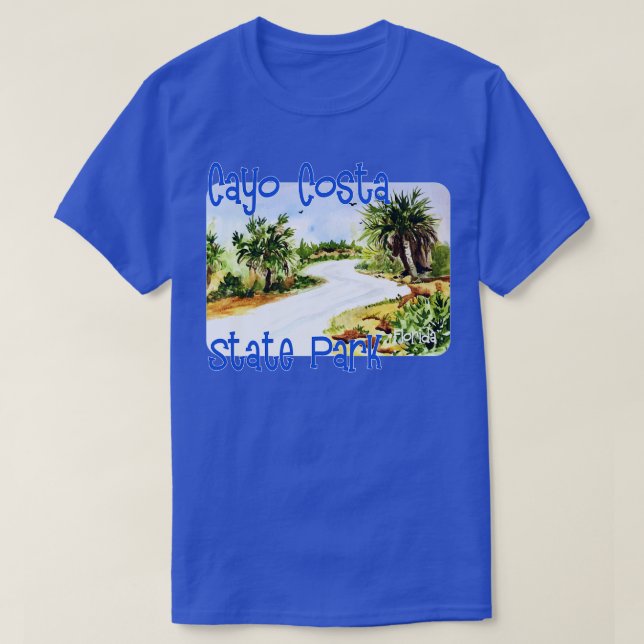 Cayo Costa State Park Florida T Shirt (Design framsida)