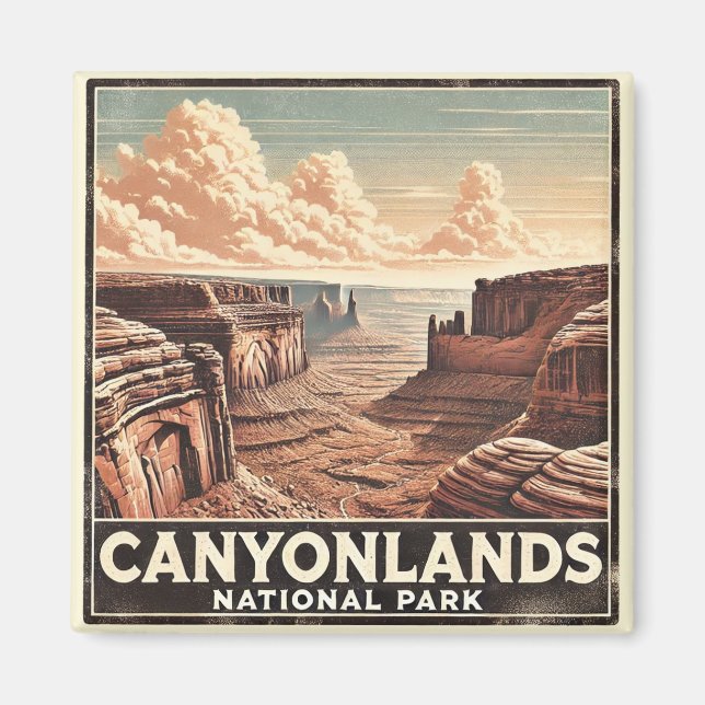 Cayonlands nationalpark magnet (Framsidan)