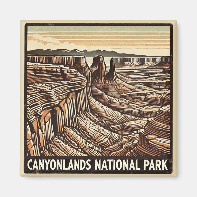 Cayonlands nationalpark magnet (Framsidan)