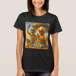 "CAYUCOS ALLTID COOL TEE". T SHIRT
