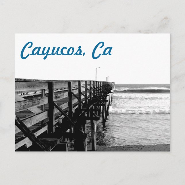 Cayucos, Ca Vykort (Framsida)