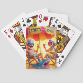 CAYUCOS, CALIFORNIA PLAYING CARDS. CASINOKORT