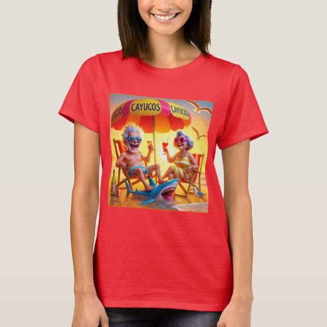 CAYUCOS LEGENDER.   T SHIRT (Framsida)
