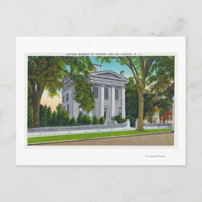 Cayuga-museet för historia och konst vykort (Framsida)