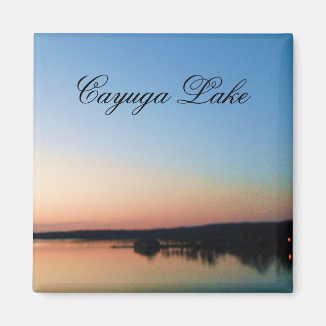CAYUGA SJÖ magnet (Framsidan)
