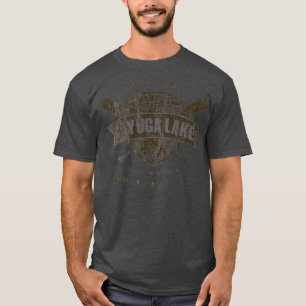 Cayuga Sjö Sjöar Sjö New York Gift T Shirt