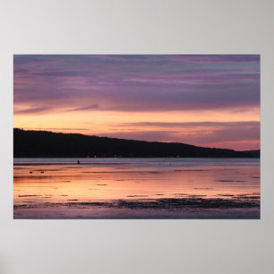 Cayuga Sjö Sunset Poster