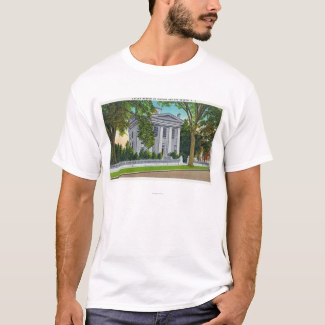 Cayugamuseet av historia och konst t-shirt (Framsida)