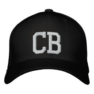 CB som Broderad Keps