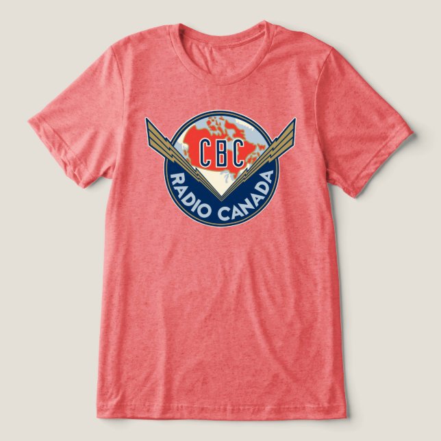 CBC 1940 Logo Tri-blend T Shirt (Design Framsida)