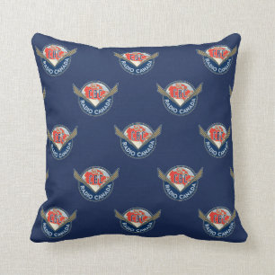 CBC 1940 Logotyp Mönster Pillow Kudde
