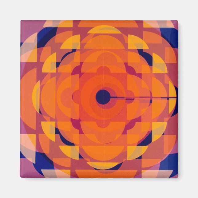 CBC 1970s Stylized Logotyp Magnet (Framsidan)