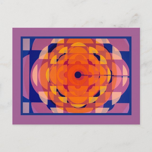 CBC 1970s Stylized Logotyp Vykort (Framsida)