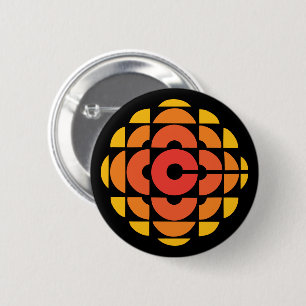 CBC 1974 Logotyp Button Knapp