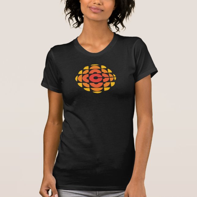 CBC 1974 Logotyp Kvinnor i slim Fit T-Shirt (Framsida)