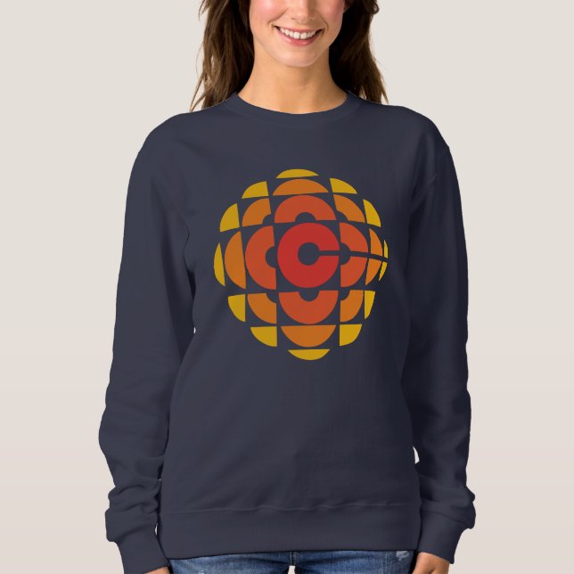 CBC 1974 Logotyp Kvinnor i sötskjortan T Shirt (Framsida)