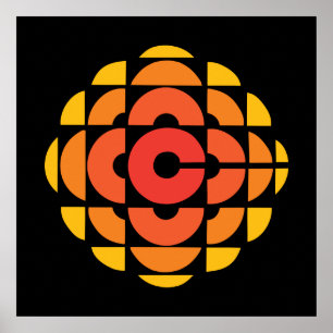 CBC 1974-Logotyp Poster