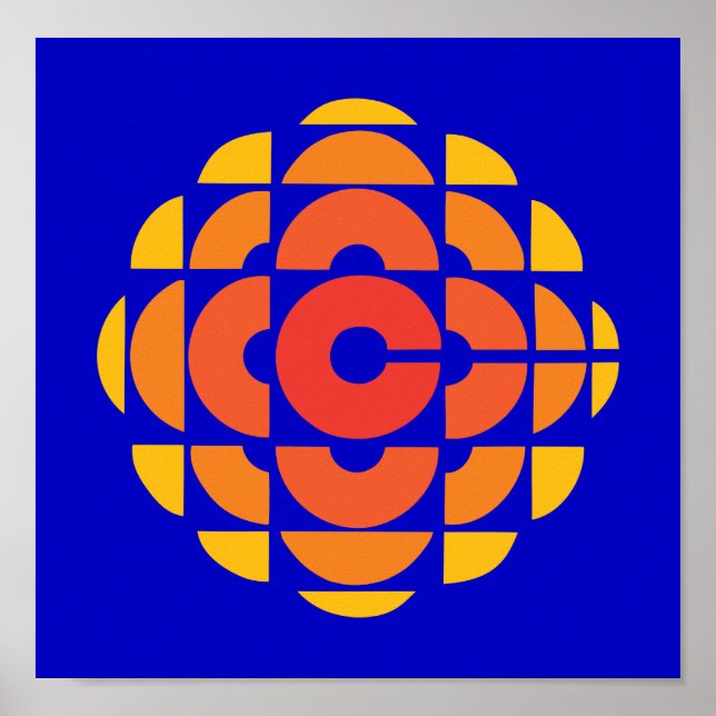 CBC 1974-Logotyp Poster (Framsidan)