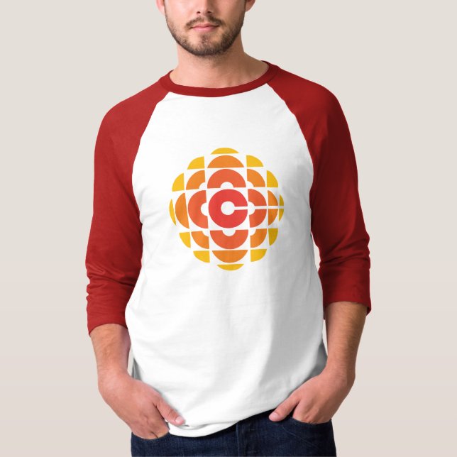 CBC 1974 Logotyp Raglan T Shirt (Framsida)