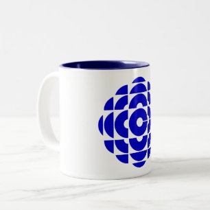 CBC 1986-Logotyp Två-Tonad Mugg