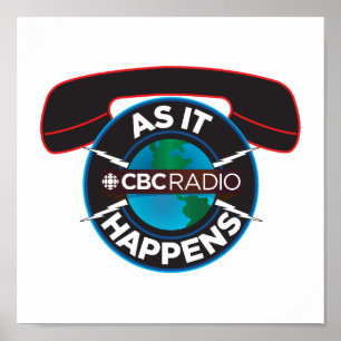 CBC allt eftersom det händer Poster