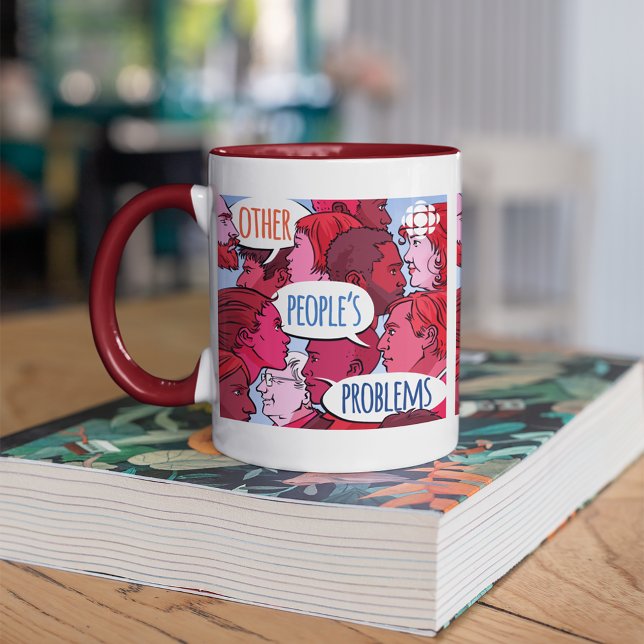 CBC Andra personers problem Mugg (Mug on table)