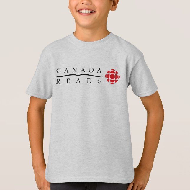 CBC Canada läser Kids' T Shirt (Framsida)