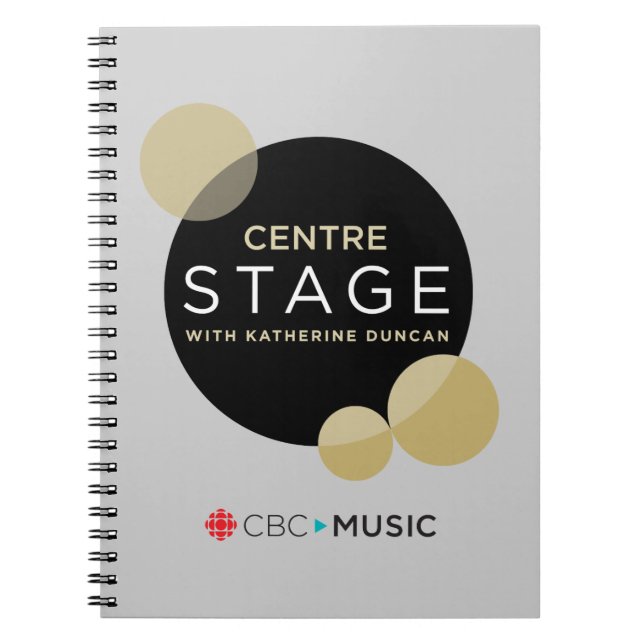 CBC Center Stage Anteckningsbok (Framsidan)